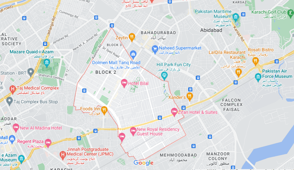 PECHS Islamabad - buildings